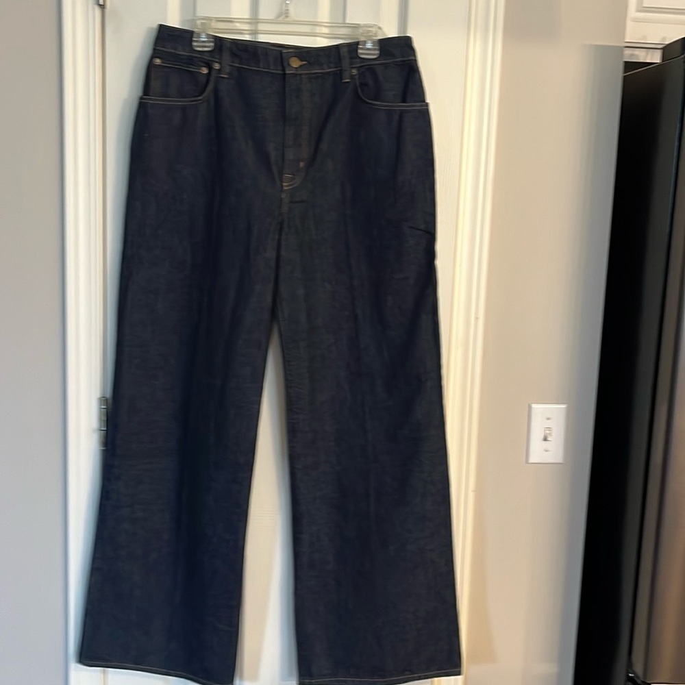 NWT Ralph Lauren mid-rise wide leg jeans size 10